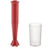 Alessi Plissé Stabmixer, Rot