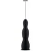 Alessi Pulcina Milchaufschäumer, Schwarz