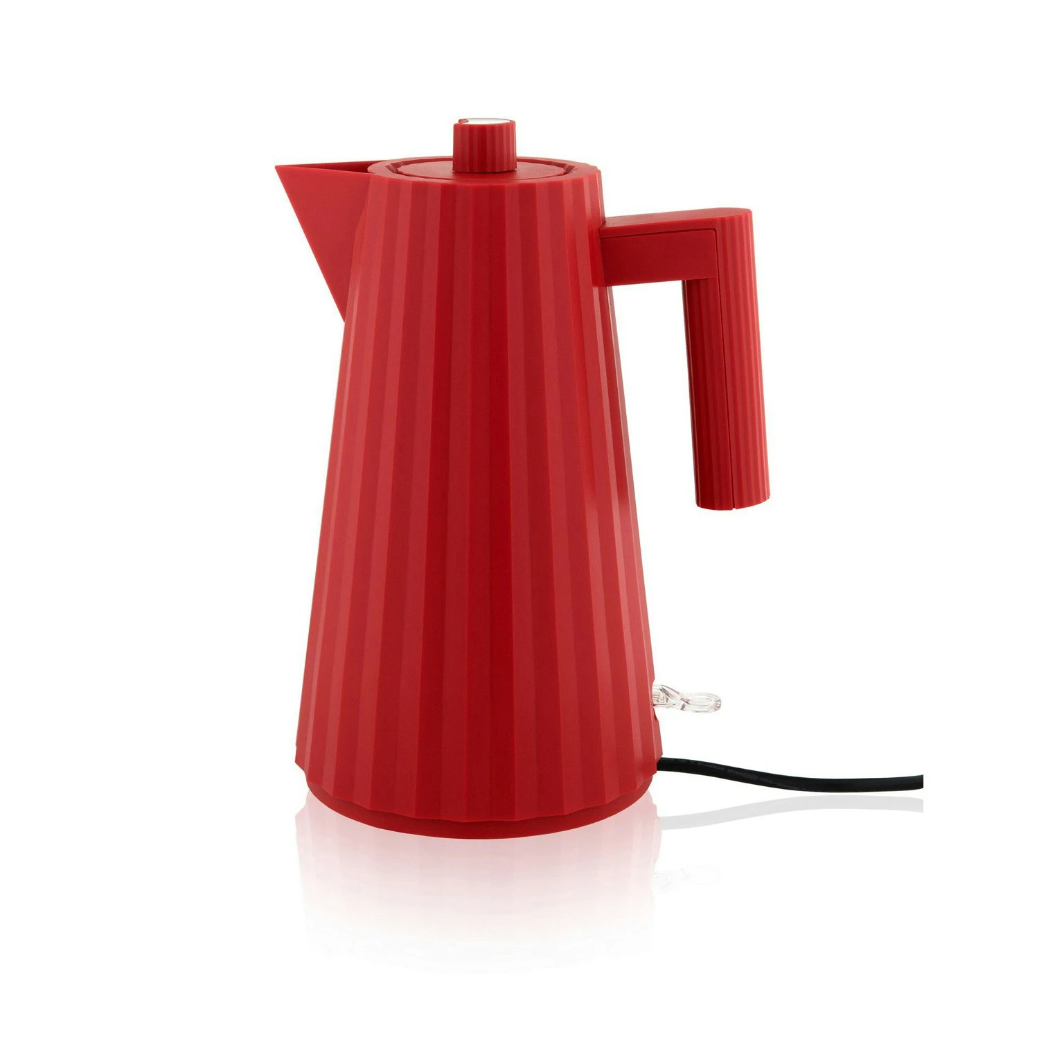 Alessi Wasserkocher Plissé 1,7 L, Rot