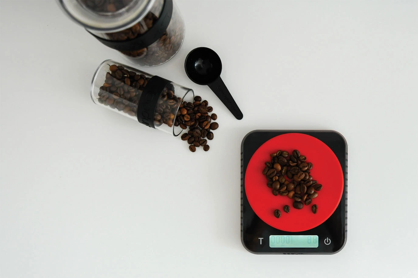 Bodum Bistro Digital Kaffeewaage, Schwarz – Bild 3