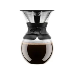 Bodum POUR OVER Kaffeebereiter 1 L, Schwarz