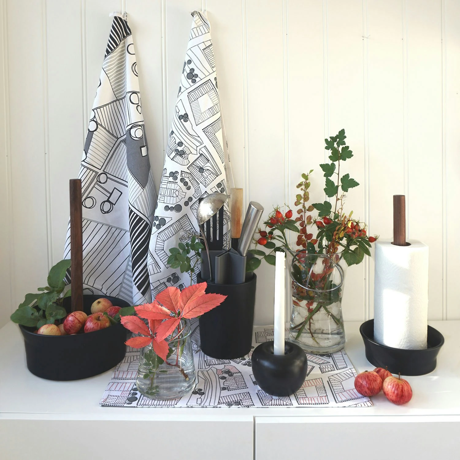 Angle Küchengerätbehälter, Schwarz/Grau – Bild 2