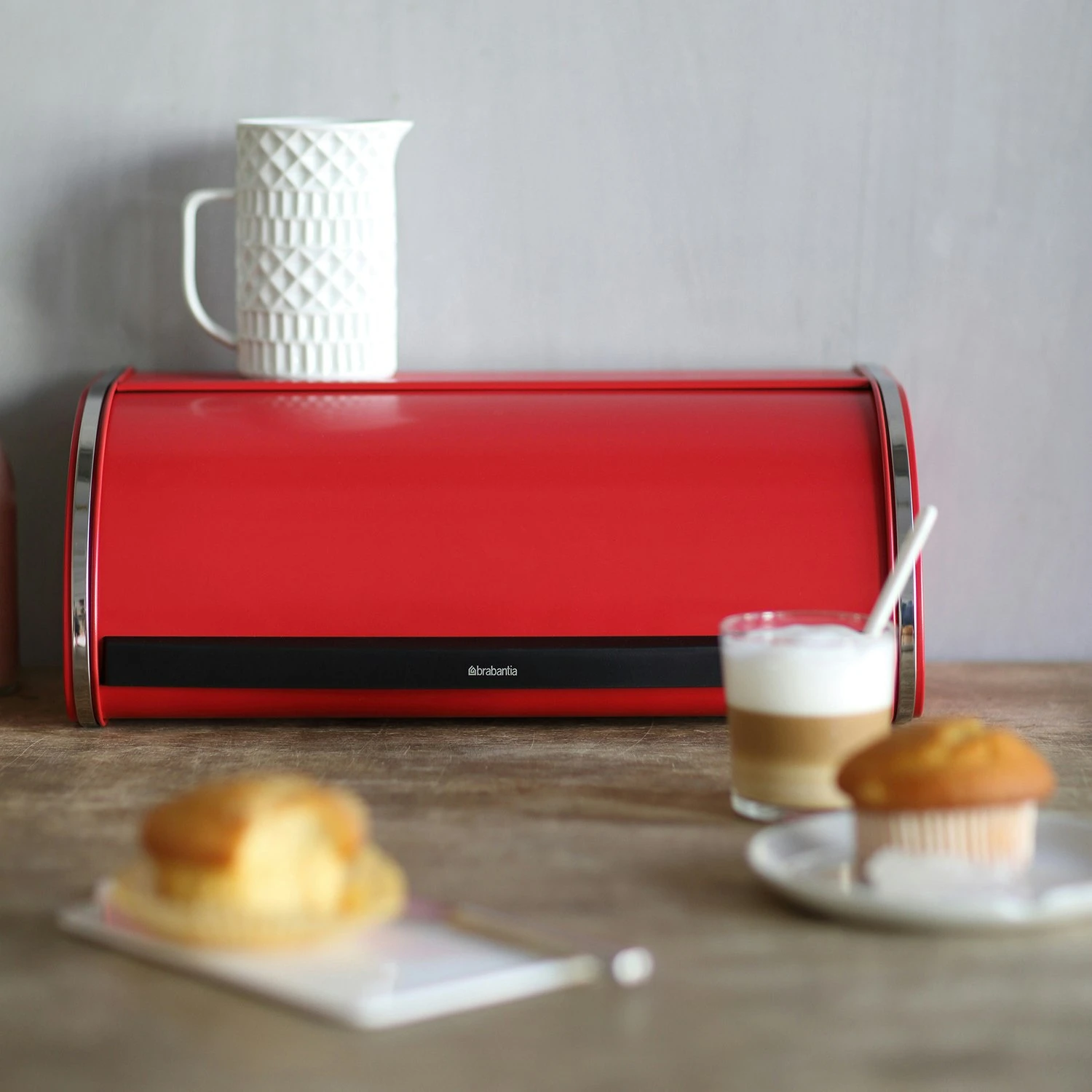 Brabantia Roll Topp Brotbox, Passion Red – Bild 4