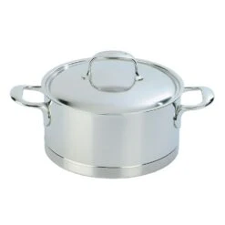 Demeyere Atlantis Topf Mit Stahldeckel, 28cm