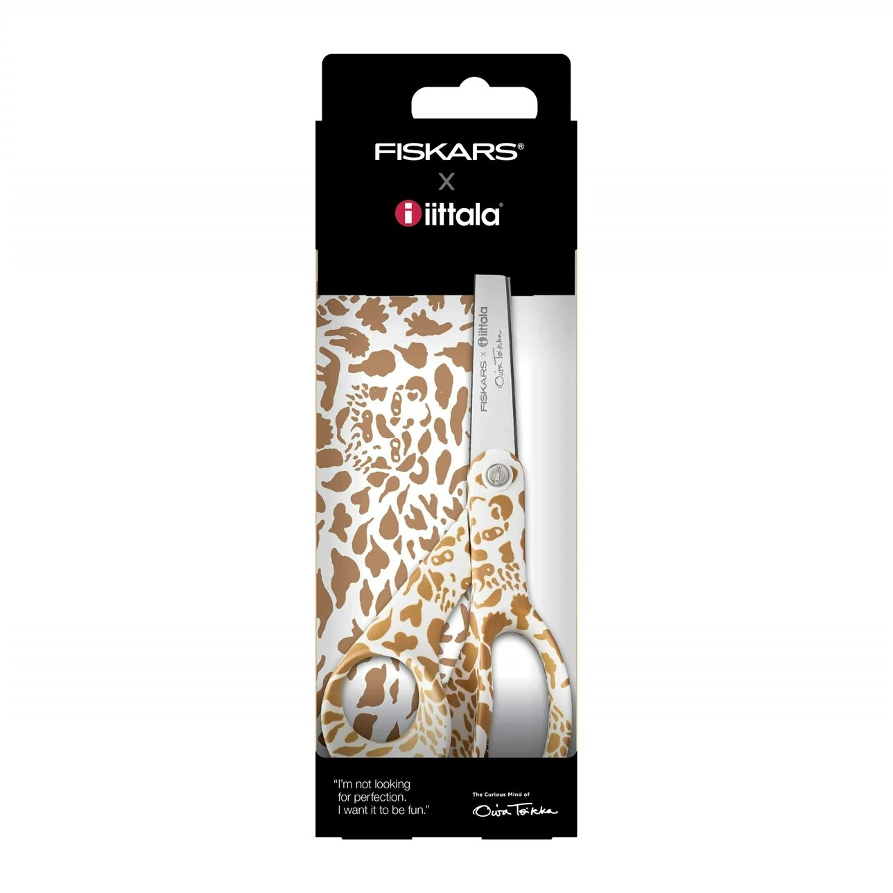 Fiskars X Iittala Schere, Cheetah Brown – Bild 2