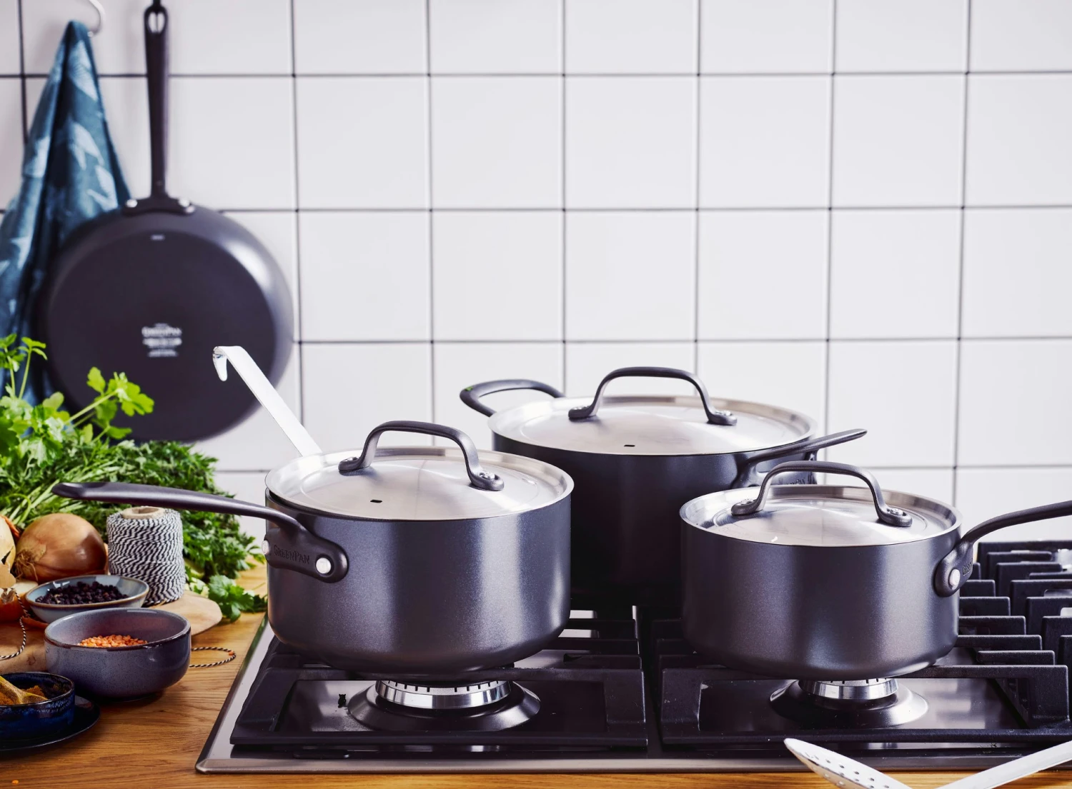 Greenpan Craft Kasserolle Mit Deckel 24 Cm / 4,9 L – Bild 5