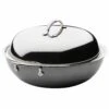 Meyer Hestan NanoBond Wok Mit Deckel, 36 Cm