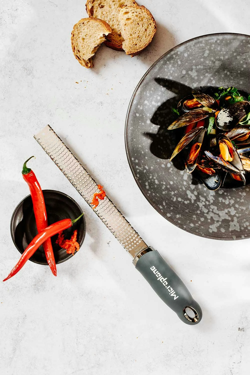 Microplane Premium Classic Zestenreißer, Anthrazit – Bild 4