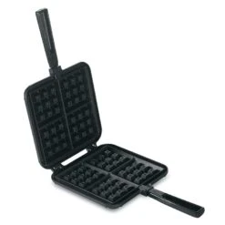Nordic Ware Original Belgisches Waffeleisen Für Kochplatte, Schwarz