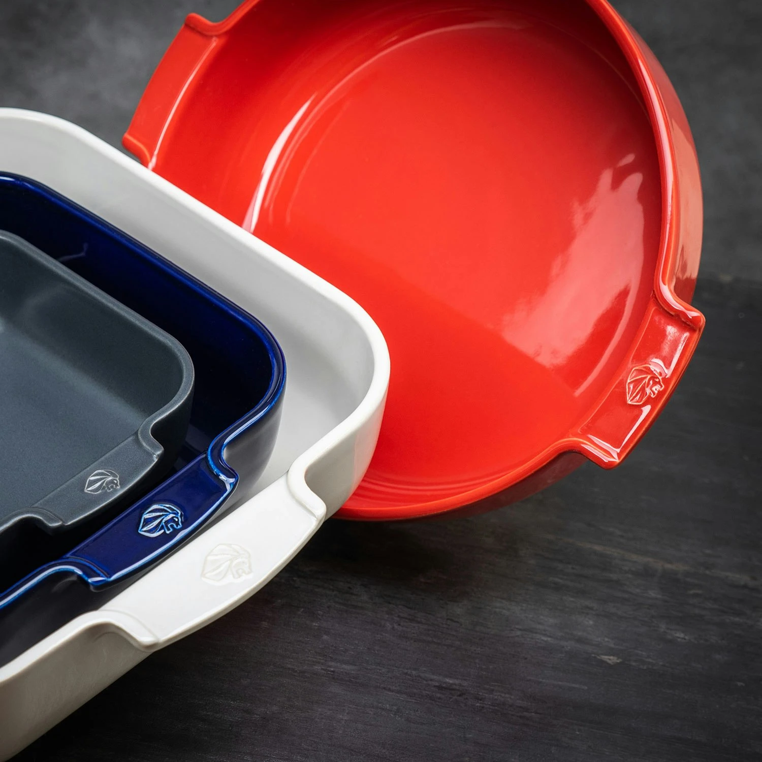 Peugeot Appolia Ofenform 23 Cm, Rot – Bild 3