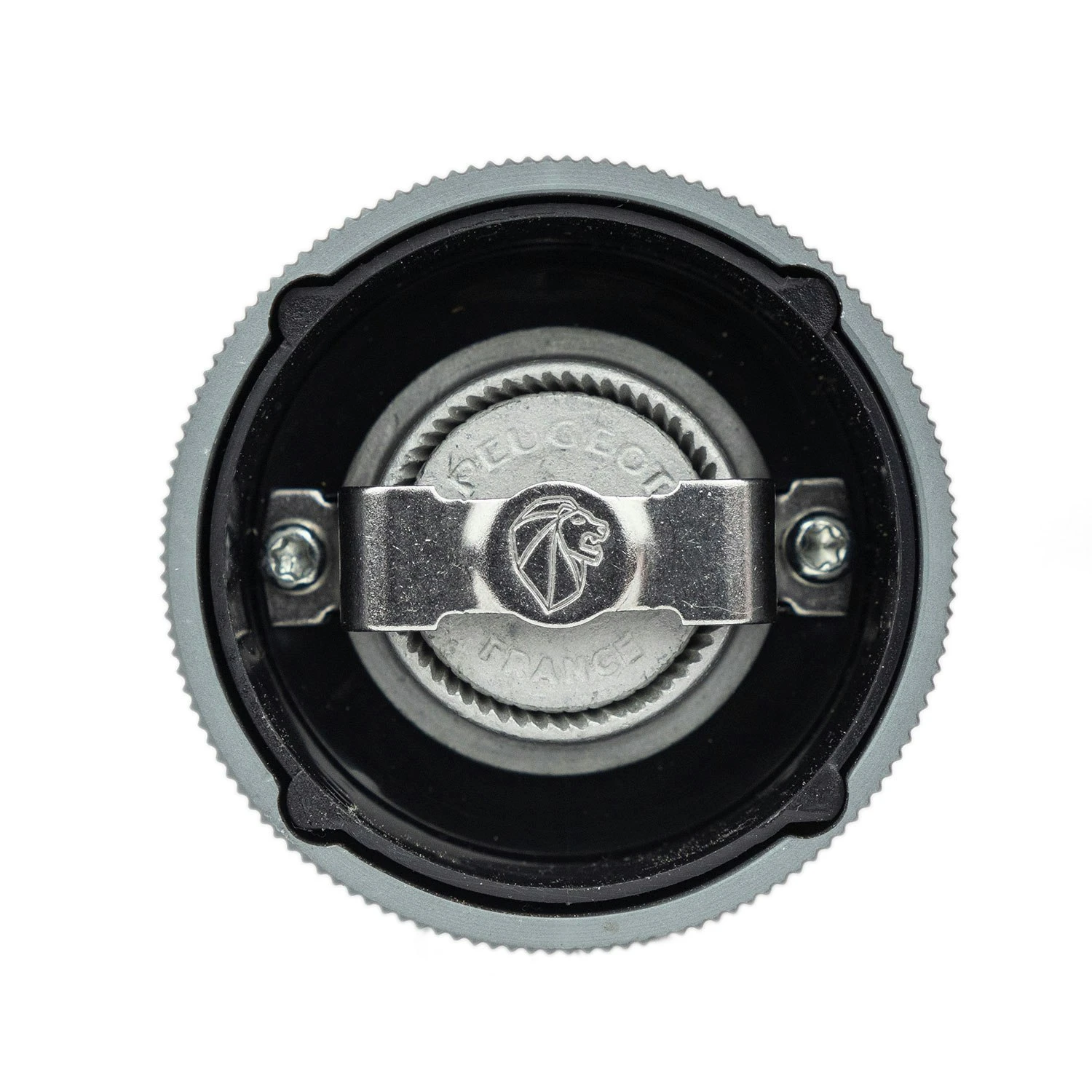 Peugeot Line Pfeffermühle 12 Cm, Dunkles Holz / Dunkelgrau Melange – Bild 3