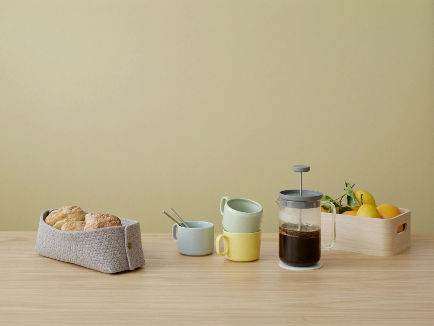 RIG TIG Knit-It Brotkorb, Grau – Bild 2