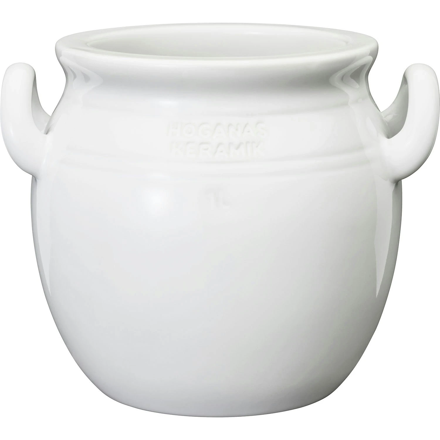 Rörstrand Höganäs Topf 1 L, Weiß – Bild 2