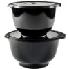 Rosti Margrethe Schüsselset 4-tlg, Schwarz