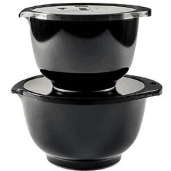 Rosti Margrethe Schüsselset 4-tlg, Schwarz