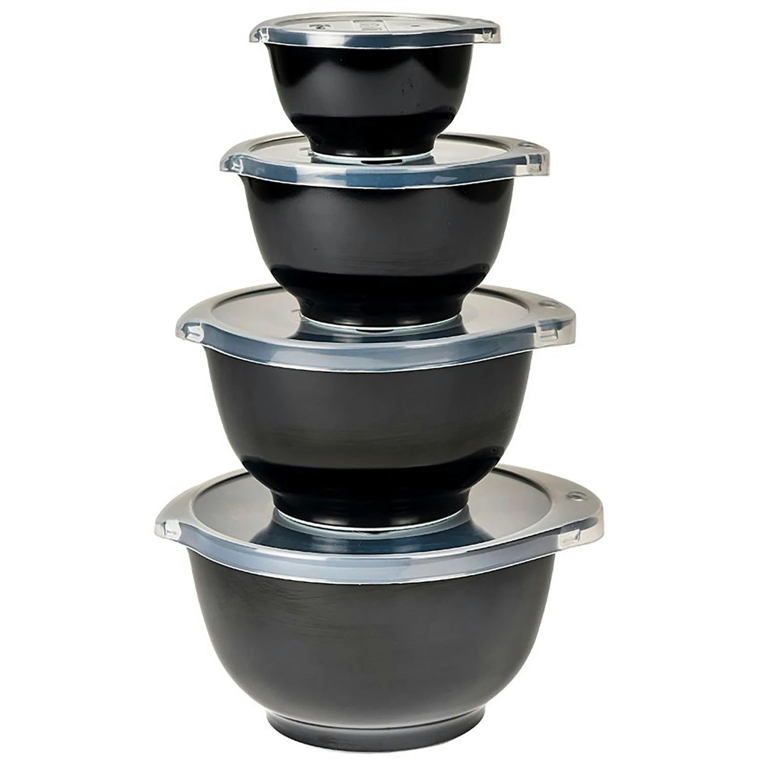 Rosti Margrethe Schüsselset Mini 8-tlg, Schwarz