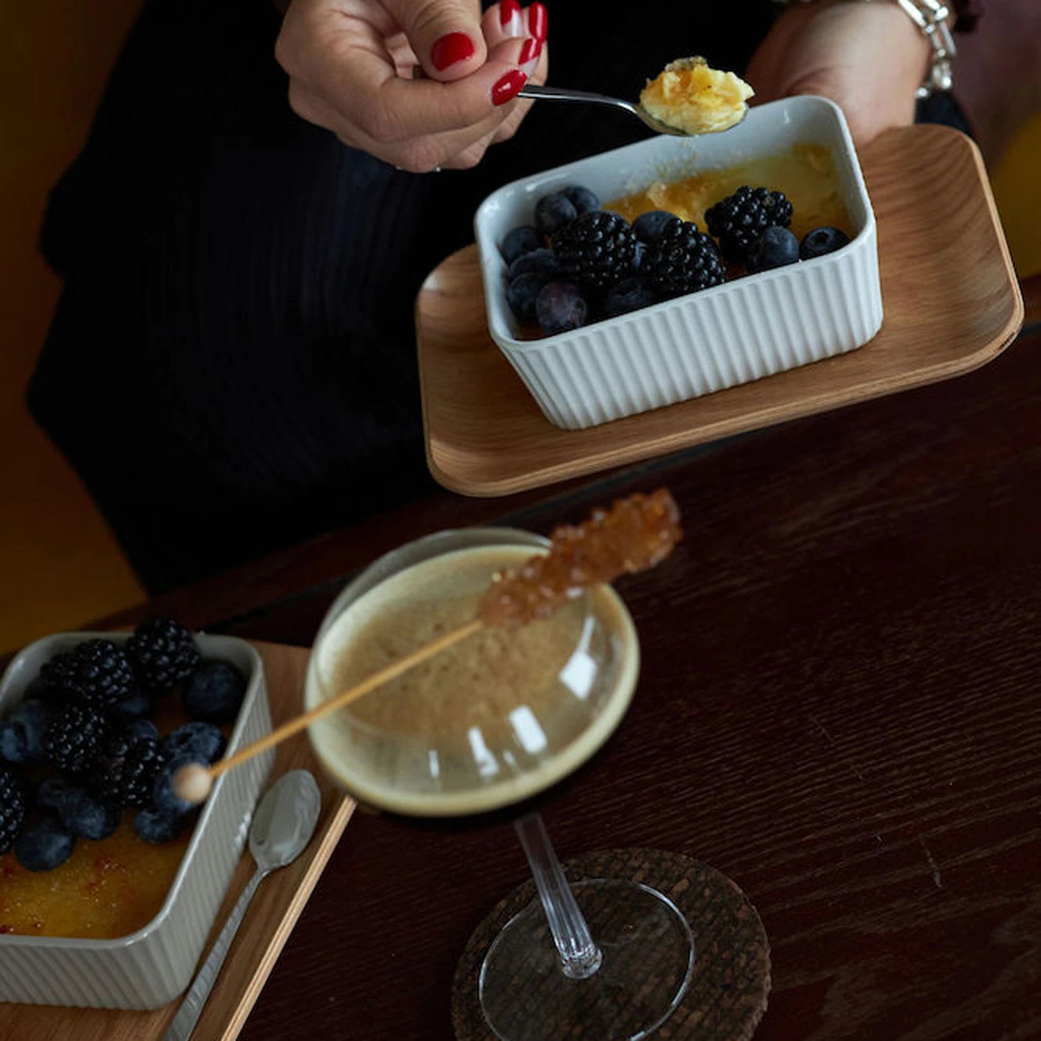 Sagaform Flora Ofenformen 2-er Set, Beige – Bild 3