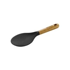 Staub Rice Paddle Servierlöffel Silikon / Akazienholz 22 Cm