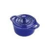 Staub Round Ceramic Casserole 20 Cl, Dark Blue