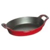 Staub Small Oval Dish, Cherry