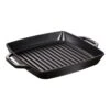 Staub Grillpfanne 28x28cm, Schwarz