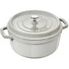 Staub Kokotte Rund, 26 Cm 5,2 L, Weiß