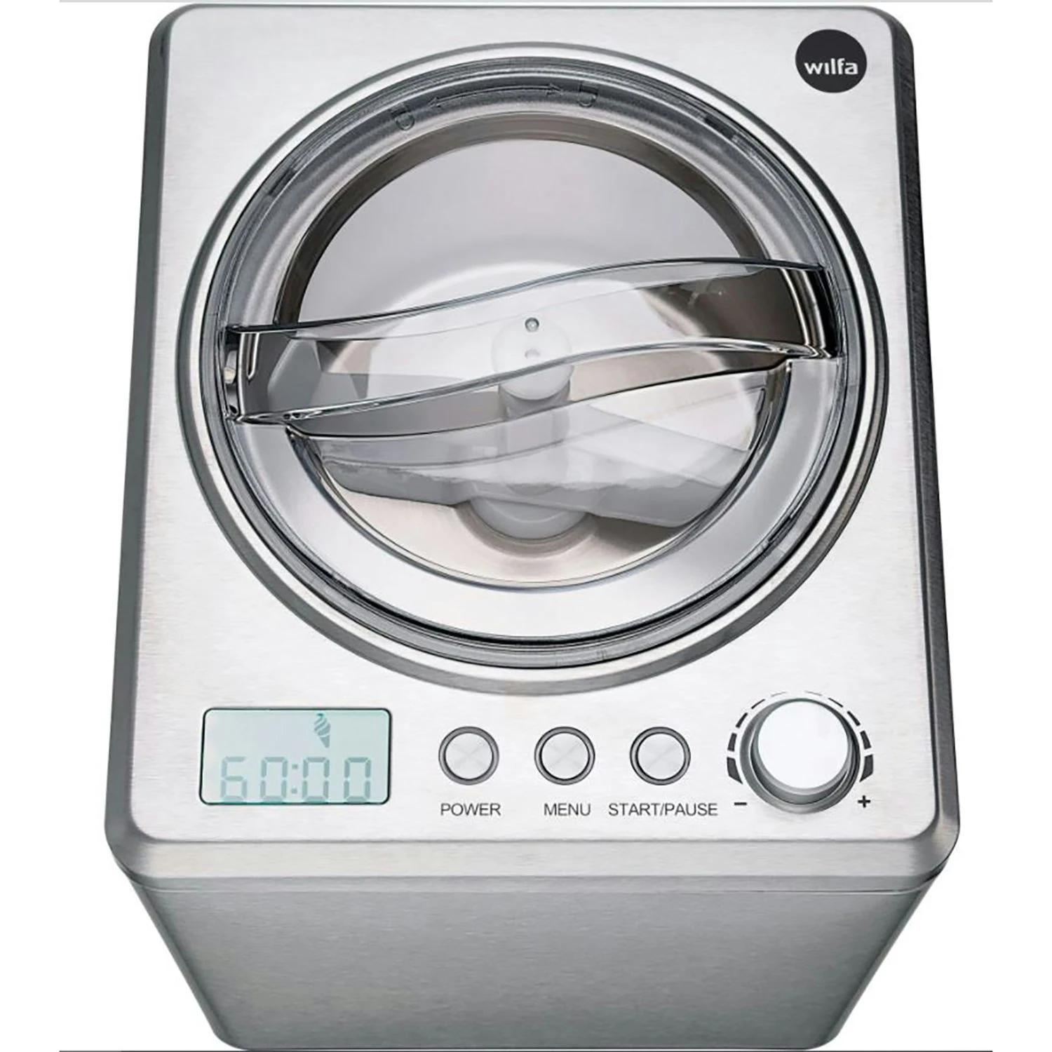 Wilfa Eismaschine 2,5 L Silber – Bild 2