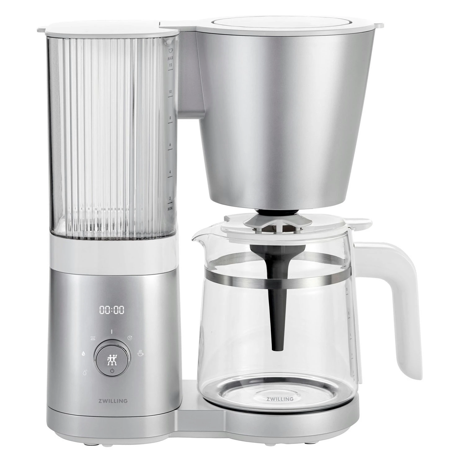 Zwilling Enfinigy Kaffeemaschine, Silber