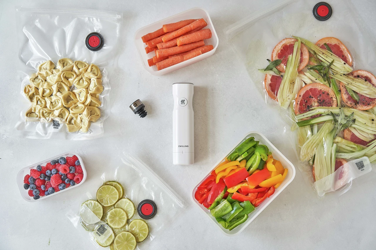 Zwilling Fresh & Save Starter-Kit Mit Vakuumpumpe / Taschen / Behälter Aus Plastik, 7 Teile – Bild 4
